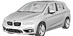 BMW F45 B1301 Fault Code